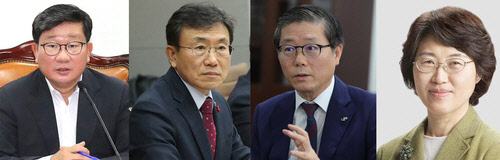 행안 전해철·국토 변창흠·복지 권덕철·여가 정영애(사진=연합뉴스)